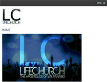 Tablet Screenshot of lifechurchupc.org